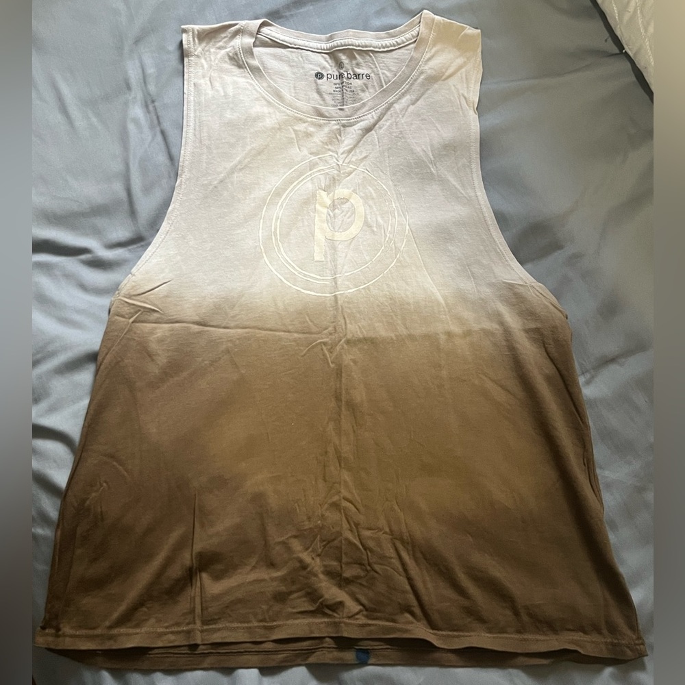 Pure Barre 2-tone Muscle Tank